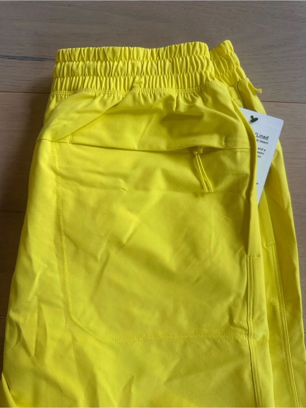 lululemon athletica Bright Yellow Men's Swim Trunks